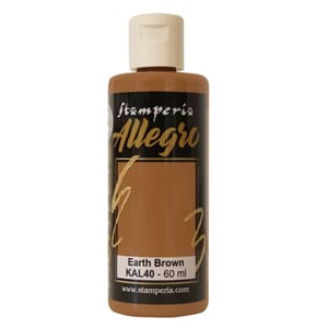 Stamperia - Earth Brown Allegro Paint