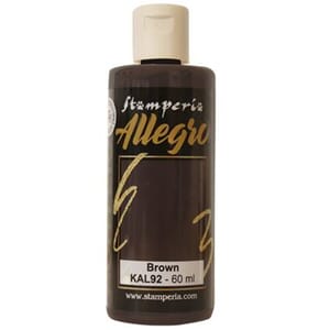 Stamperia - Brown Allegro Paint