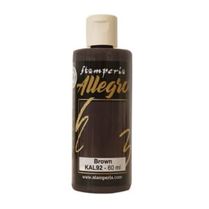 Stamperia - Brown Allegro Paint