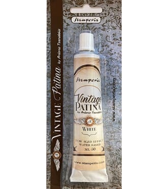 Stamperia - White Vintage Patina, 50ml