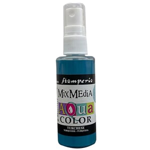 Stamperia - Turquoise Aquacolor spray, 60 ml