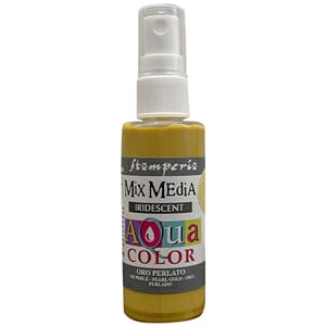 Stamperia - Pearl Gold Aquacolor spray, 60 ml