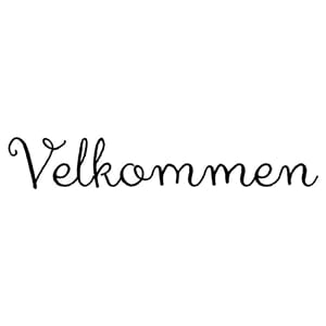 Kaboks - Velkommen Clear Stamps