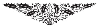 Kaboks - Hjørne med Kristorn Clear Stamps