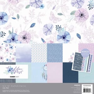 Kaisercraft: Lilac Mist Paper Pack, 12x12, 12/Pkg