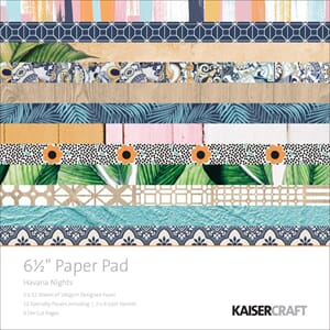 Kaisercraft: Havana Nights Paper Pad, 40/Pkg