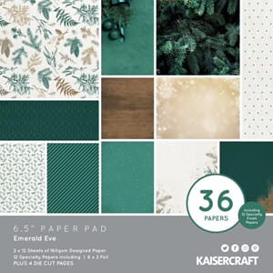 Kaisercraft - Emerald Eve, 6.5x6.5, 24/Pkg