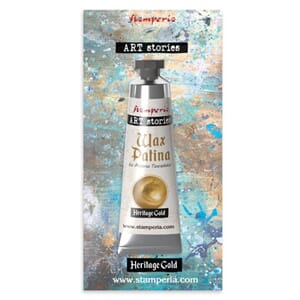 Stamperia - Heritage Gold Art Stories Wax Patina, 40ml