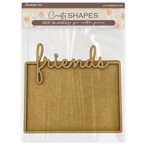 Stamperia - Furry Friends MDF Crafty Shapes  Plate Friends