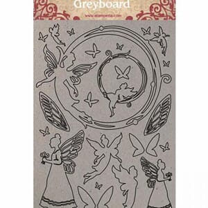 Stamperia - Greyboard A4 Fairies