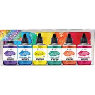 Ken Oliver: Brights Liquid water color, 6/Pkg