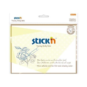 Clearnote - Hvit, str 152x203mm, 30 ark