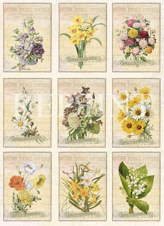 Reprint: Vintage Easter Collection Flowers
