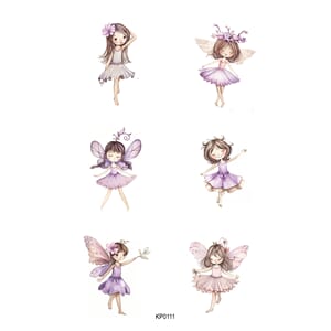 Reprint klippeark - Fairies 2 str A4