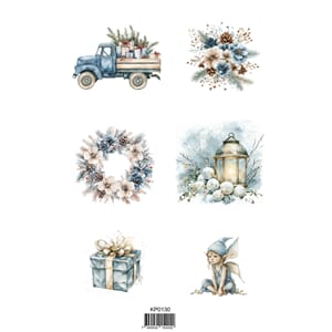 Reprint klippeark - Winter Vibes 2, str A4