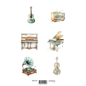 Reprint klippeark - Vintage Instruments, str A4