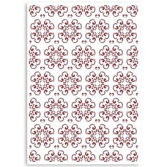 Stamperia - Casa Granada Wallpaper Tiles Stencil, A4