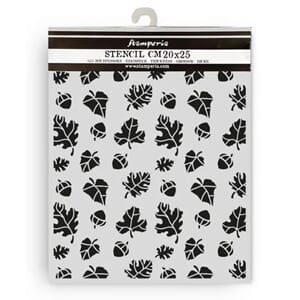 Stamperia - Whispering Wood Thick Stencil Leaves and Acorns