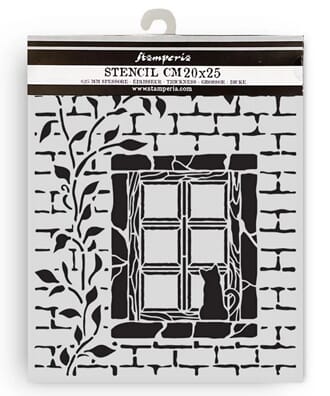 Stamperia - Herbarium Silvae Thick Stencil Country Window