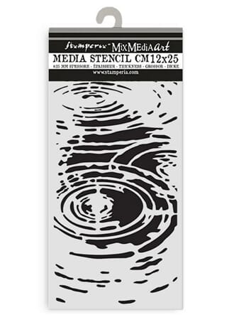 Stamperia - Herbarium Silvae Thick Stencil Water Pattern