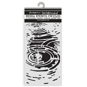 Stamperia - Herbarium Silvae Thick Stencil Water Pattern