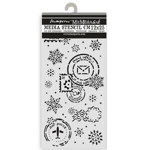 Stamperia - Gear up for Christmas Thick Stencil Snowflakes
