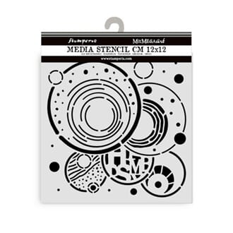 Stamperia - Furry Friends Thick Stencil Vibrant Circle