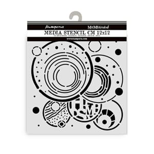 Stamperia - Furry Friends Thick Stencil Vibrant Circle