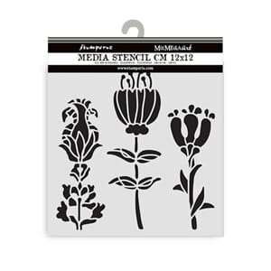 Stamperia - Furry Friends Thick Stencil Vibrant Circle