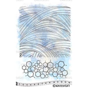 Katzelkraft: Background Arches Rubberstamps