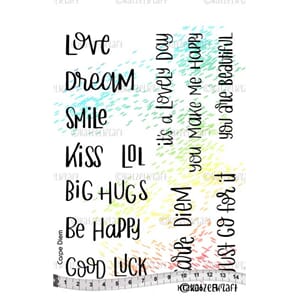 Katzelkraft: Carpe Diem Rubberstamps