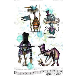 Katzelkraft: Les chapeaux - Rubberstamps