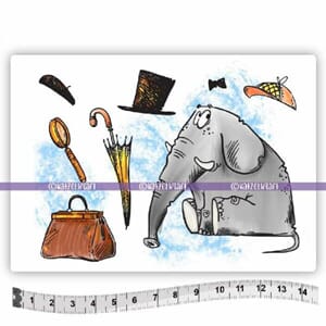 Katzelkraft: Elephant Watson Rubberstamps