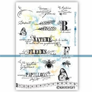 Katzelkraft: Fleurs & nature by Ica C - Rubberstamps