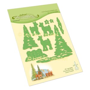 Leane Creatief Leabilitie - Deer Scene Cut and Emboss