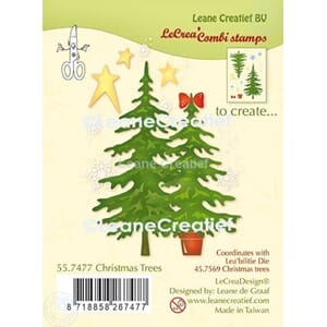 Leane Creatief - Christmas Tree Clear Stamps