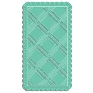 LDRS: Slim Line Basket Weave Pocket Set Metal Dies