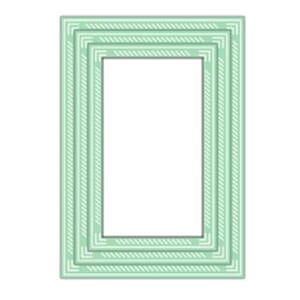 LDRS Creative - Diagonal Stitched Layered Frames Dies
