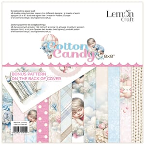 LemonCraft - Cotton Candy 8x8 Inch Paper Pad