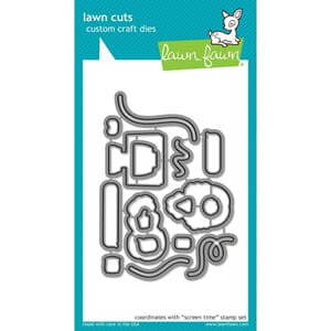 Lawn Fawn: Screen Time Lawn Cuts Die