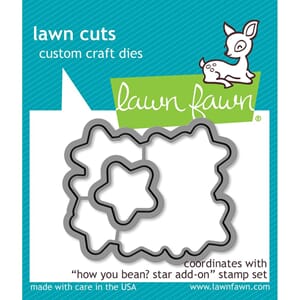 Lawn Fawn: How You Bean? Stars Lawn Cuts Die