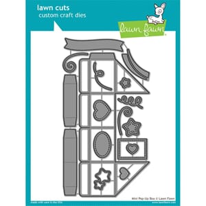 Lawn Fawn: Mini Pop-Up Box Cuts Custom Craft Die