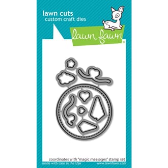 Lawn Fawn: Magic Messages Custom Craft Die
