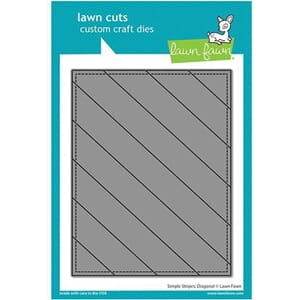Lawn Fawn: Simple Stripes: Diagonal Die