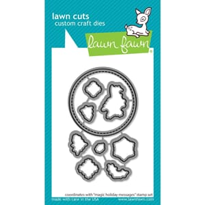 Lawn Fawn - Magic Holiday Messages dies