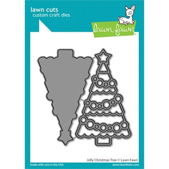 Lawn Fawn - Jolly Christmas Tree dies