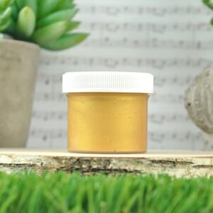 Lawn Fawn - Gold Fawndamentals Stencil Paste, 2oz