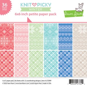 Lawn Fawn: Knit Picky Winter Petite Pack