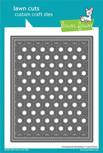 Lawn Fawn - Honeycomb Backdrop Die