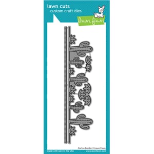 Lawn Fawn - Cactus Border Lawn Cuts Dies